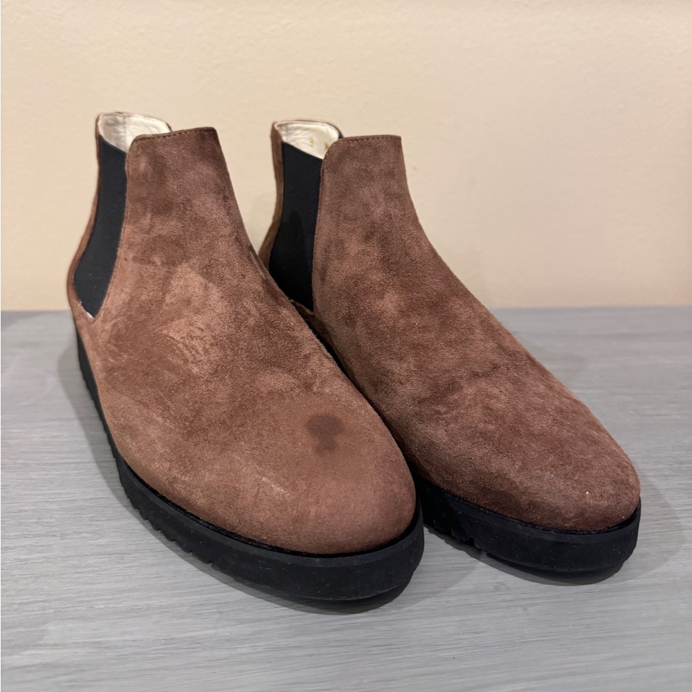 Amalfi by Rangoni Women’s Enrico Chelsea Boots Brown‎ Size 9M